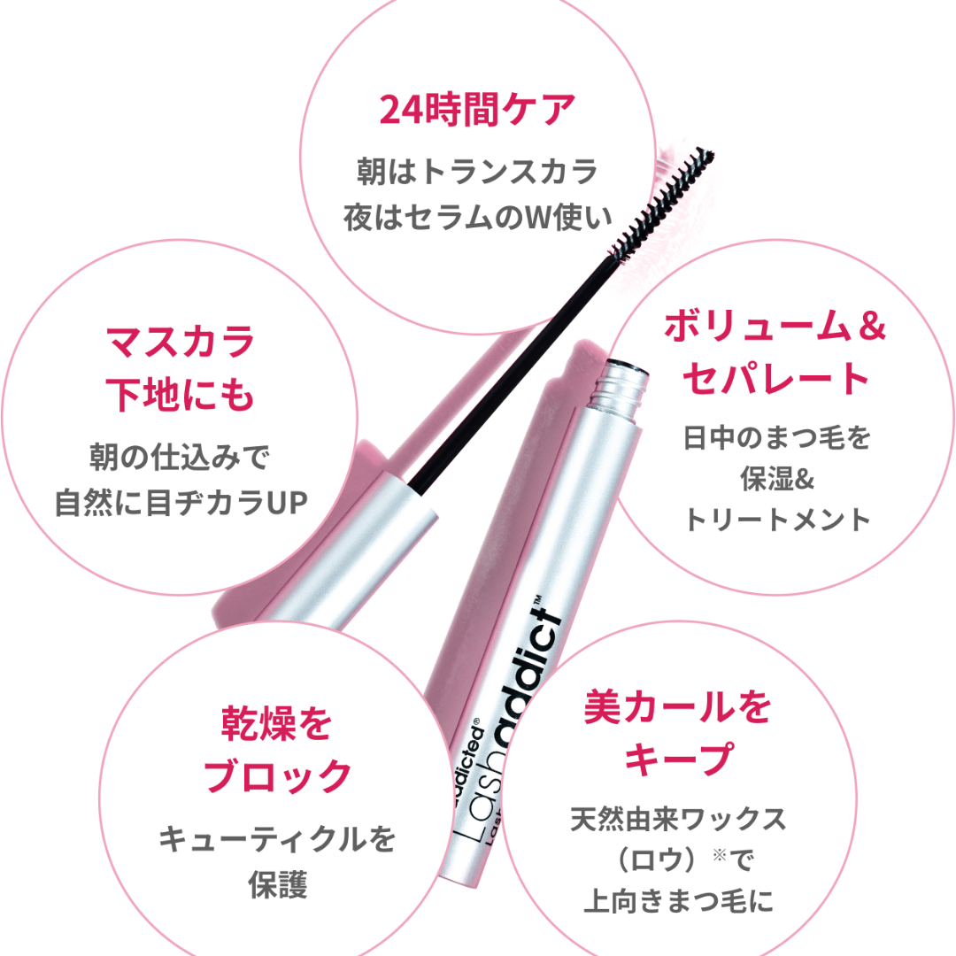 ラッシュアディクト ラッシュ トランスカラ（日中用のまつ毛トリートメント）